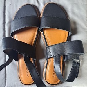 Lucky Brand leather sandals